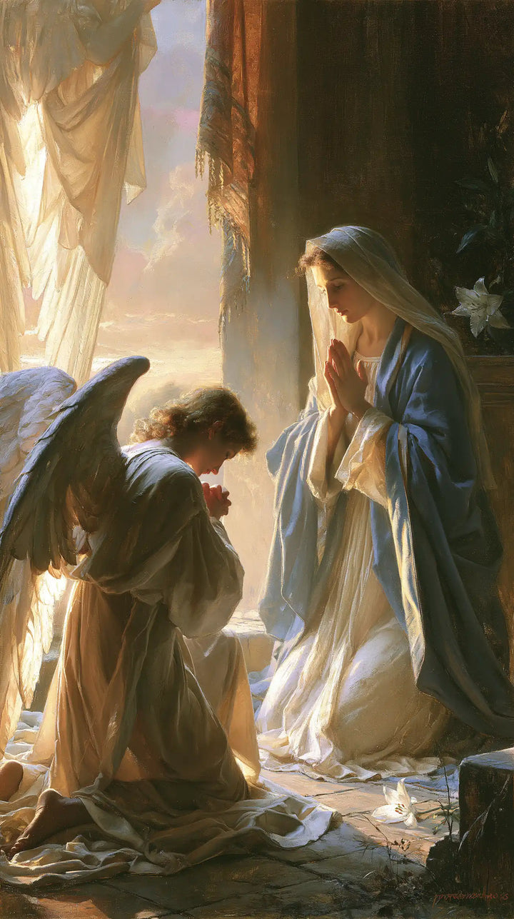 The Annunciation - The Annunciation at Dawn · Portrait n° 1