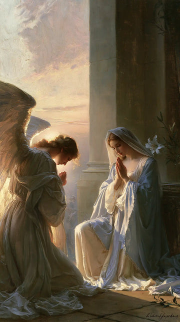 The Annunciation - The Annunciation at Dawn · Portrait n° 3