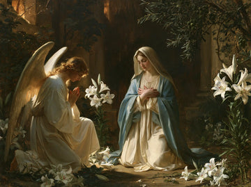 The Annunciation - The Annunciation in the Garden · Landscape n° 8