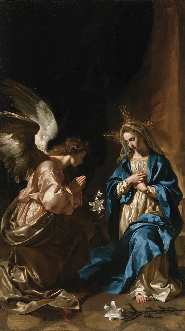 The Annunciation - Black and Gold · Portrait n° 7