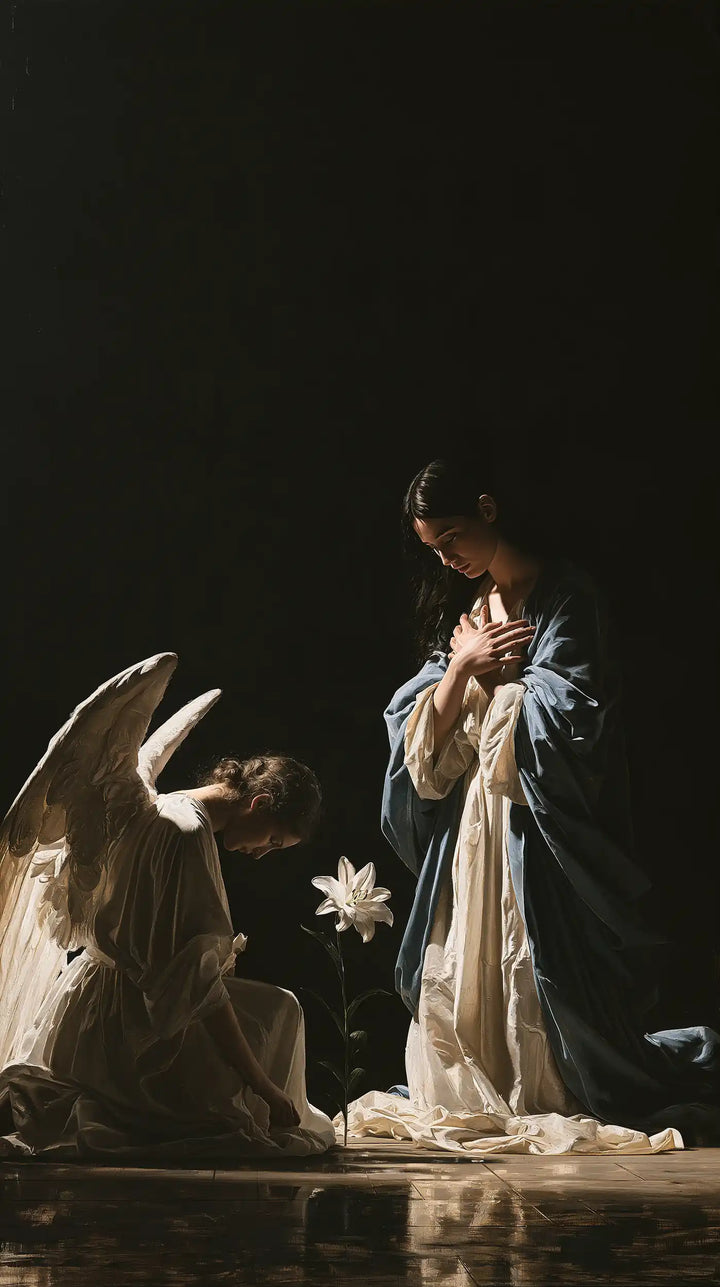 The Annunciation - Contemporary Minimalism · Portrait n° 8