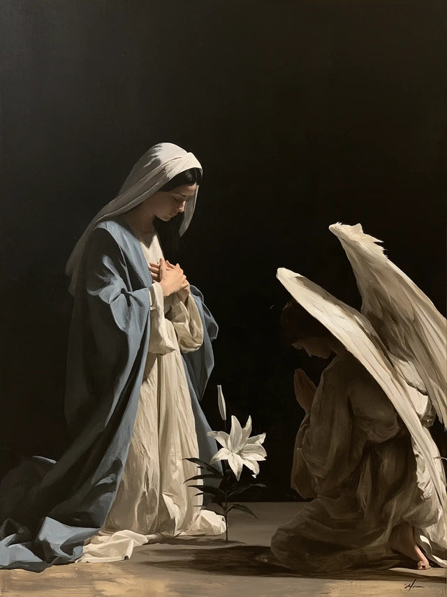 The Annunciation - Contemporary Minimalism · Portrait n° 15