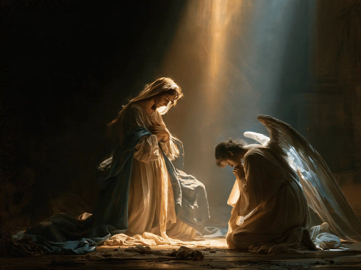 The Annunciation - Divine Light Descending upon Mary · Landscape n° 2