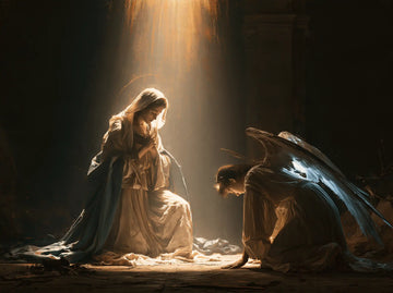 The Annunciation - Divine Light Descending upon Mary · Landscape n° 8