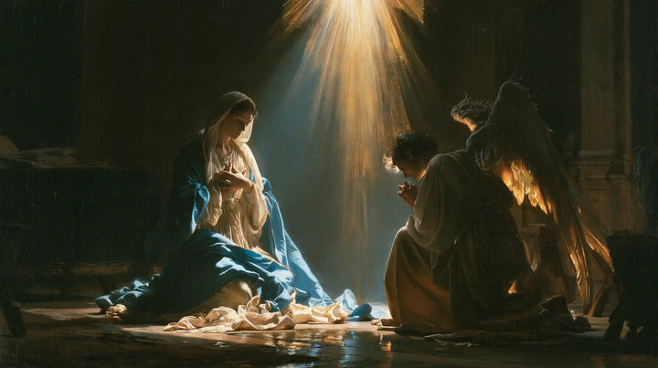The Annunciation - Divine Light Descending upon Mary · Landscape n° 12