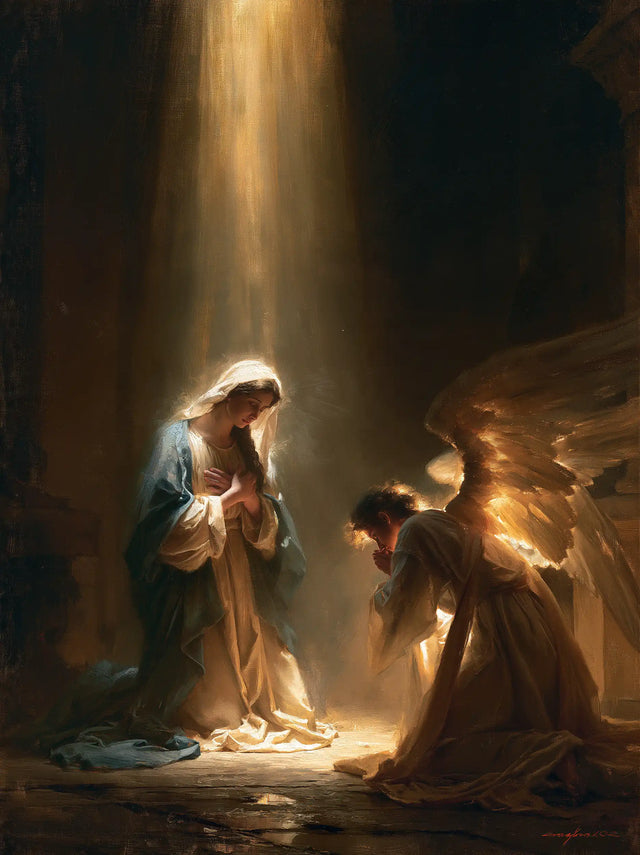 The Annunciation - Divine Light Descending upon Mary · Portrait n° 15