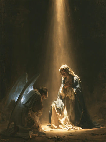 The Annunciation - Divine Light Descending upon Mary · Portrait n° 20