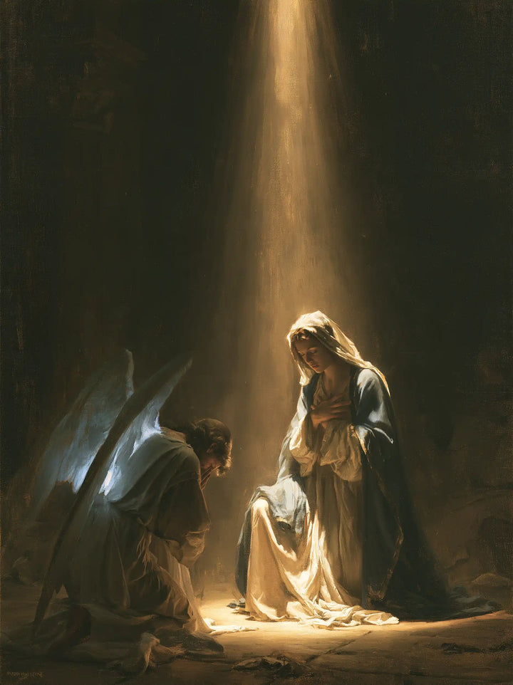 The Annunciation - Divine Light Descending upon Mary · Portrait n° 20