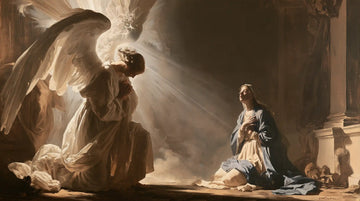 The Annunciation - Gabriel in Radiant Light · Landscape n° 6