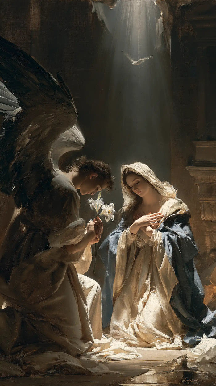 The Annunciation - The Holy Spirit · Portrait n° 5