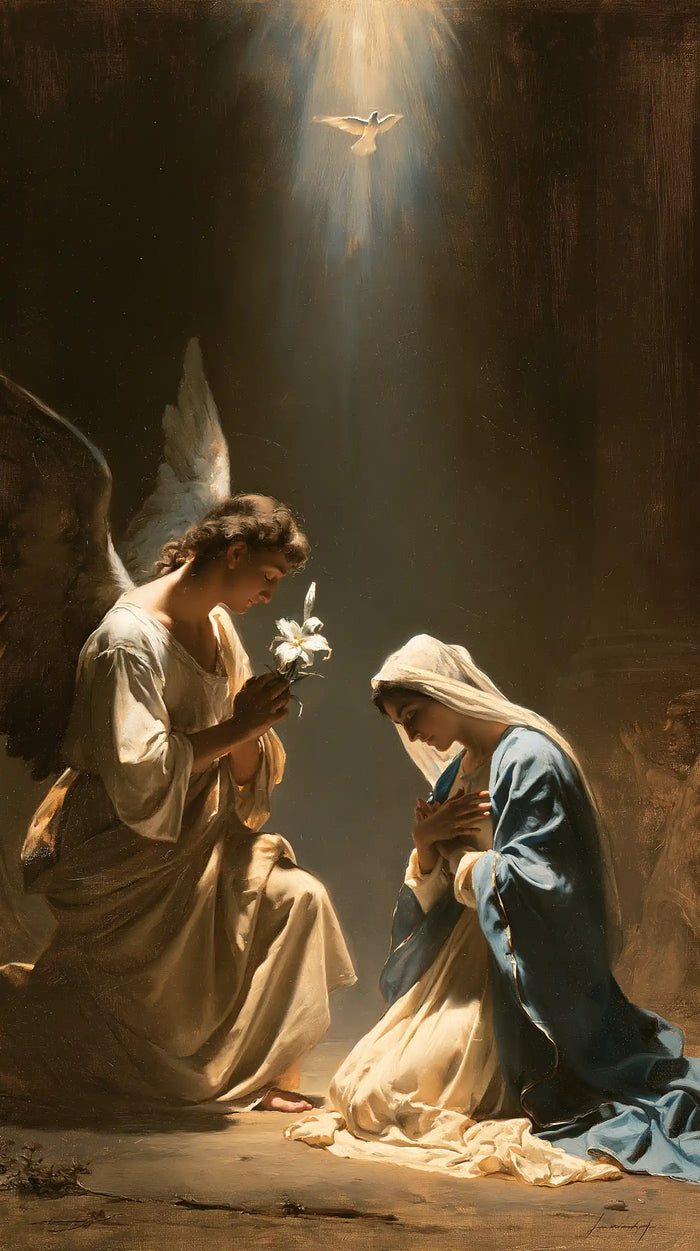 The Annunciation - The Holy Spirit · Portrait n° 7