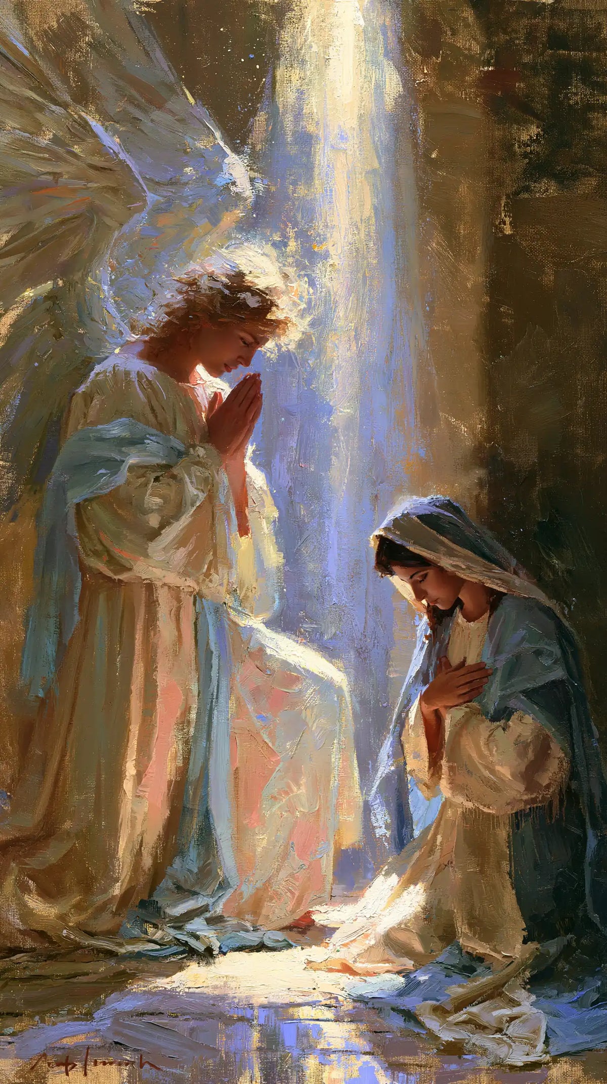 The Annunciation - Impressionist · Portrait n° 6