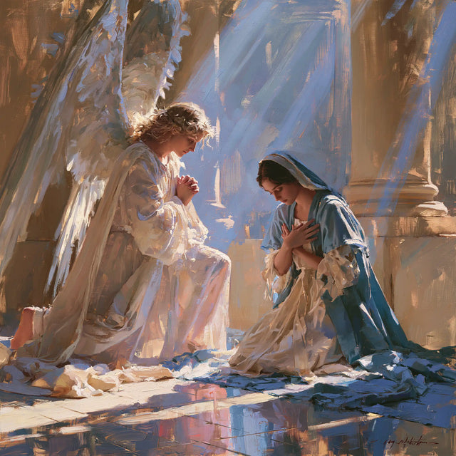 The Annunciation - Impressionist · Square n° 8