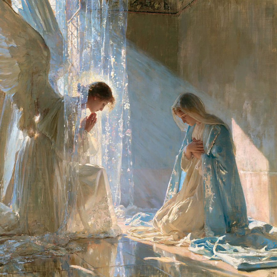 The Annunciation - Impressionist · Square n° 10