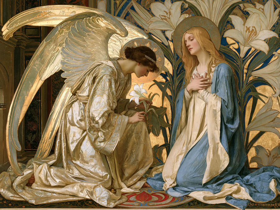 The Annunciation - Sacred Art Nouveau · Landscape n° 5