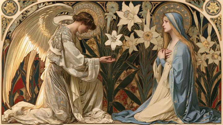 The Annunciation - Sacred Art Nouveau · Landscape n° 16