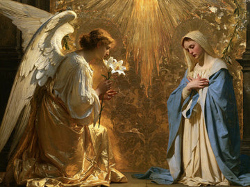 The Annunciation - Sacred Gold · Landscape n° 1