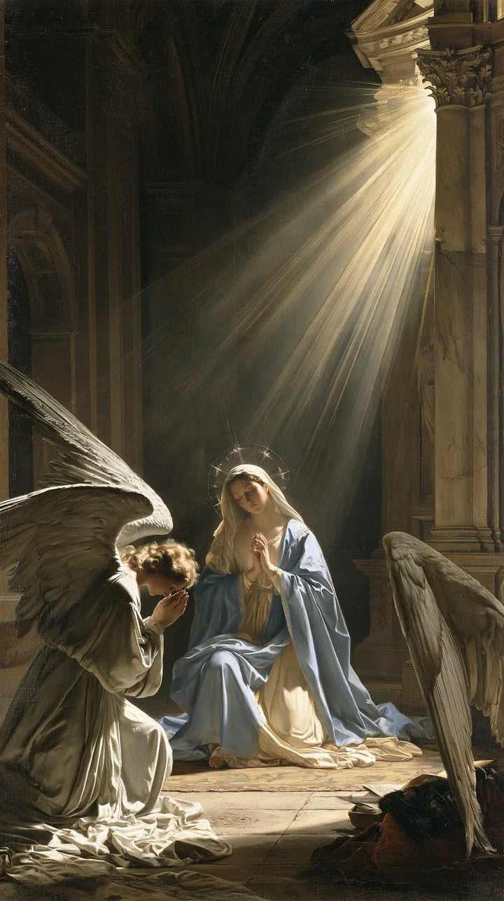 The Annunciation - Sacred Monumental View · Portrait n° 8