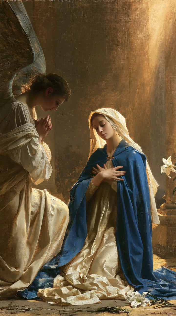 The Annunciation - The Silence of Mary · Portrait n° 10