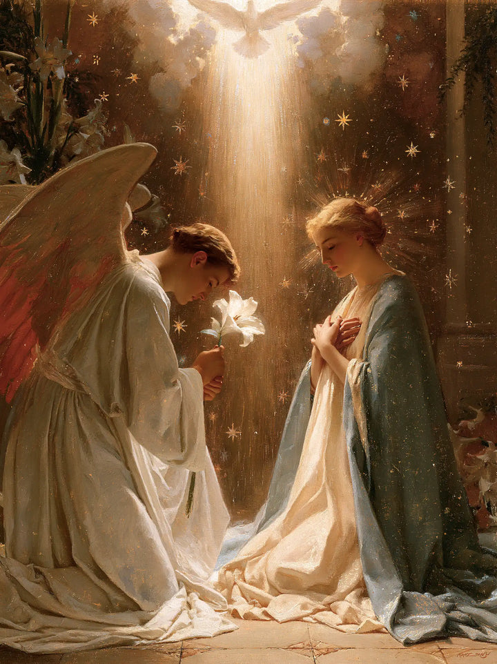 The Annunciation - Symbolist · Portrait n° 20