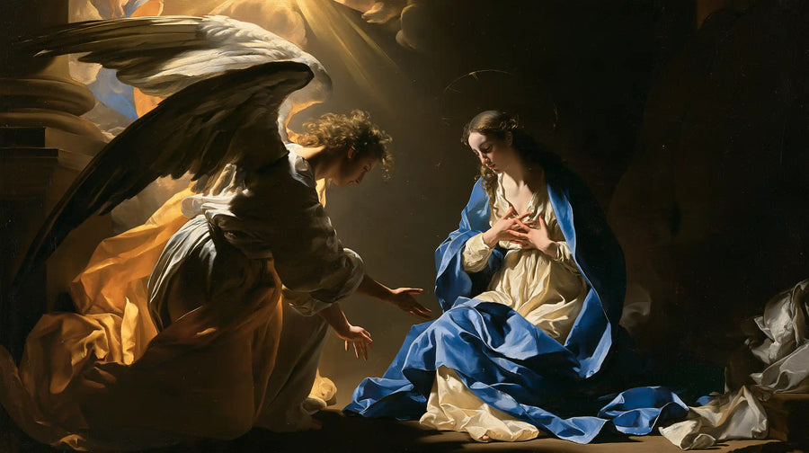 The Annunciation - Theatrical Baroque · Landscape n° 18