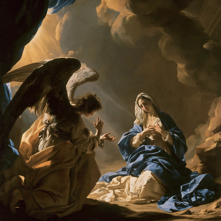 The Annunciation - Theatrical Baroque · Square n° 6