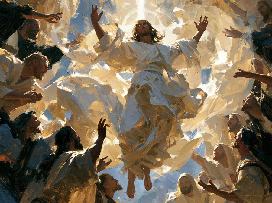 The Ascension of Jesus Christ - Expressionist · Landscape n° 6