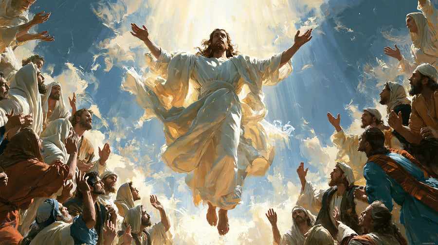 The Ascension of Jesus Christ - Expressionist · Landscape n° 13