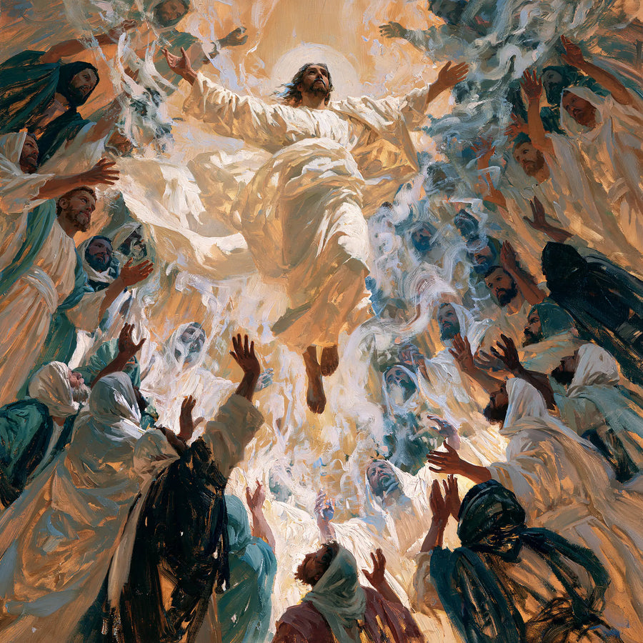 The Ascension of Jesus Christ - Expressionist · Square n° 8