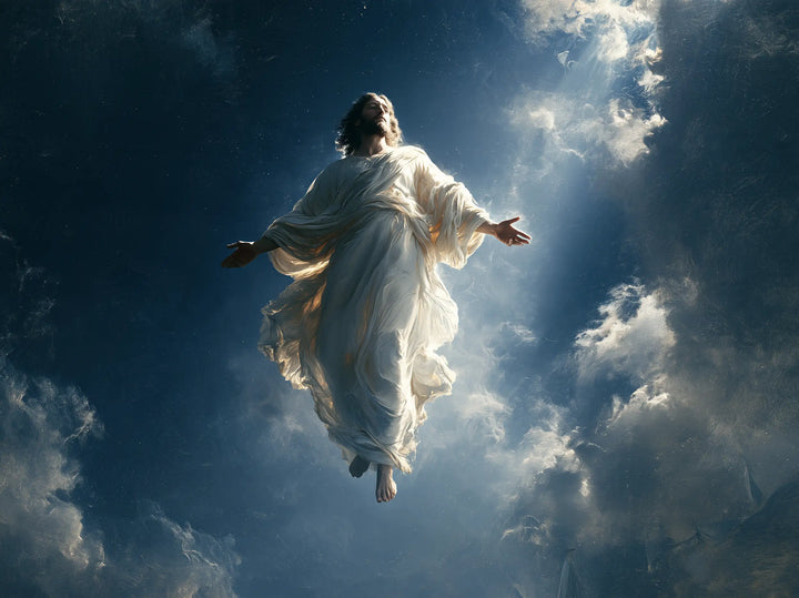 The Ascension of Jesus Christ - Midnight Blue Chiaroscuro · Landscape n° 6
