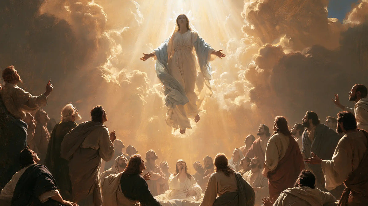 The Assumption of Mary — Peace Beneath the Cascade of Day