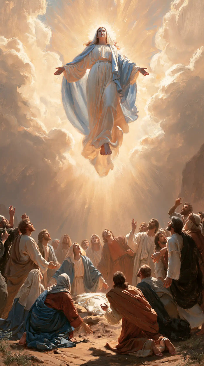 The Assumption of Mary — The Distance Between Earth and Light