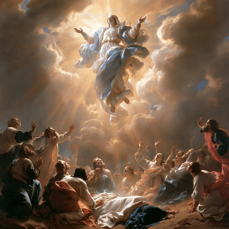 The Assumption of Mary - Assumption with the Apostles · Square n° 5