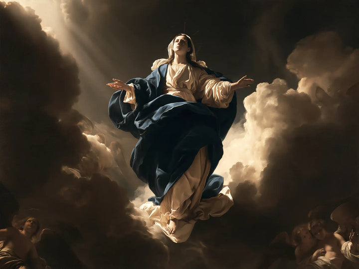 The Assumption of Mary - Caravaggio Tenebrism · Landscape n° 3