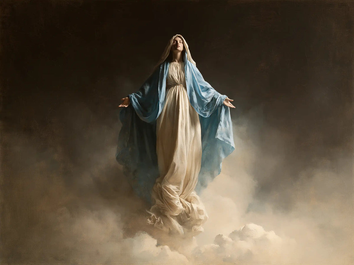 The Assumption of Mary — Solitude in the Gentle Mist