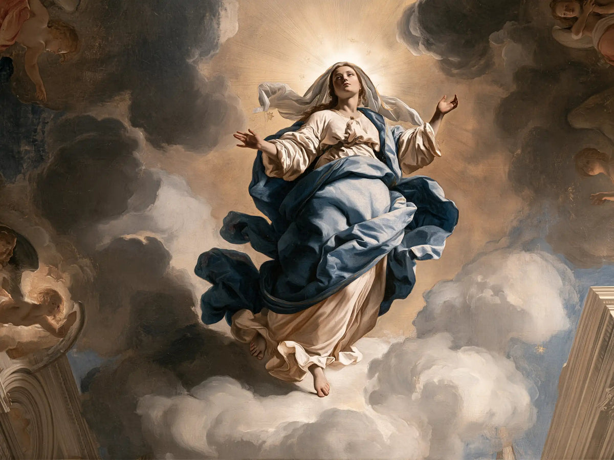 The Assumption of Mary — The Light at the Centre of the Fresco