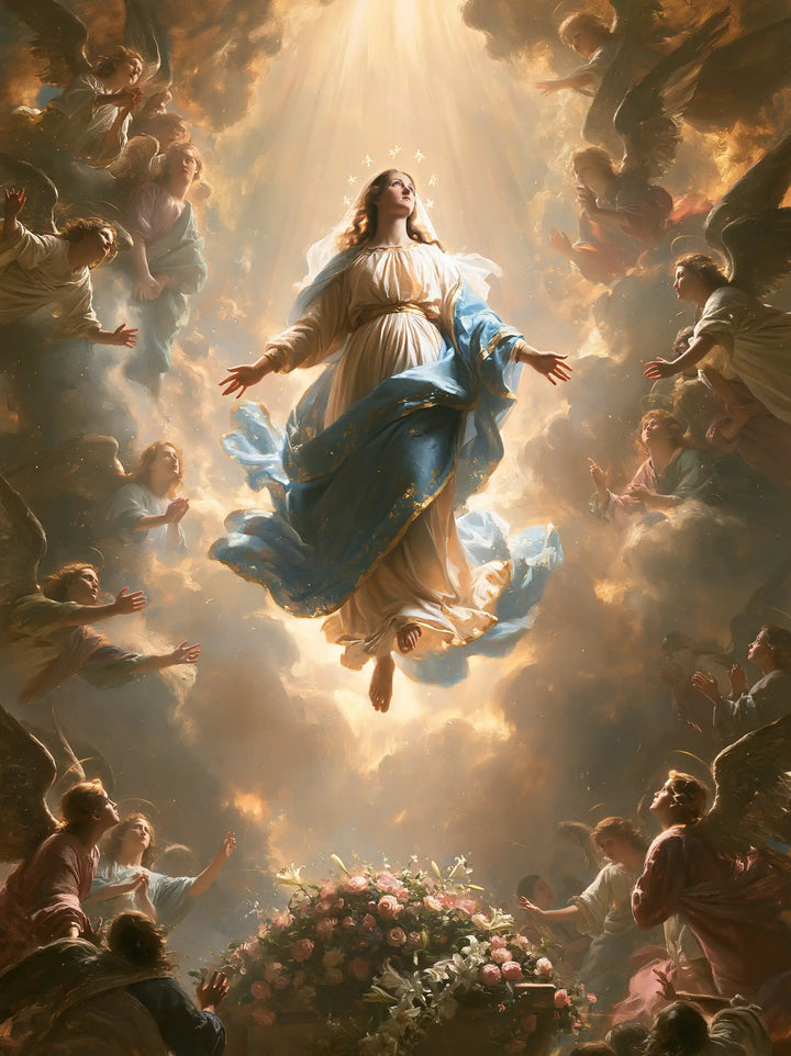 The Assumption of Mary — The Flowering Distance Between Earth and Heaven