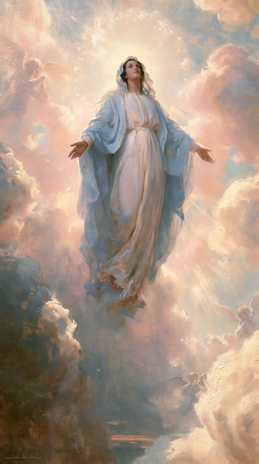 The Assumption of Mary - Impressionist · Portrait n° 6