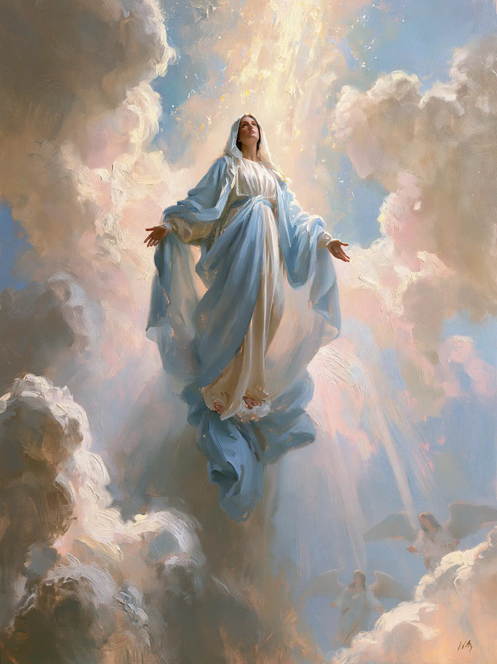 The Assumption of Mary - Impressionist · Portrait n° 11