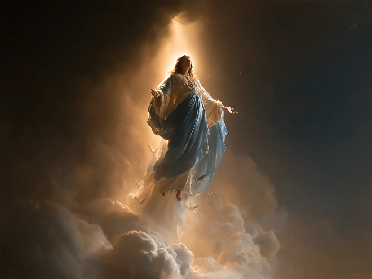 The Assumption of Mary — The Golden Slit in the Silence