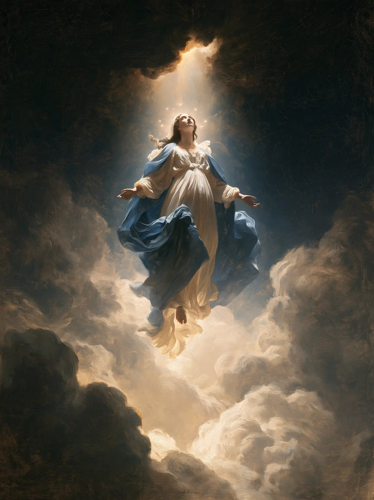 The Assumption of Mary — The Apparition Beneath Heaven’s Lamp