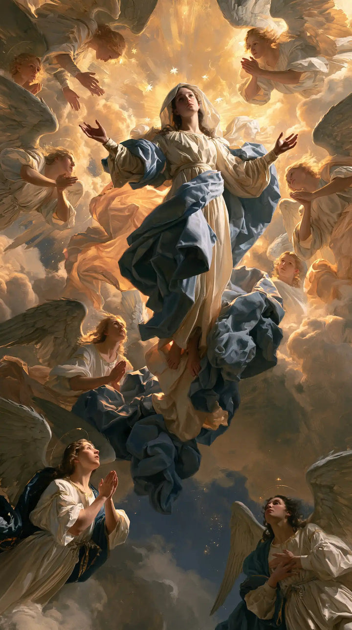 The Assumption of Mary — Arms Offered to the Wings of Morning
