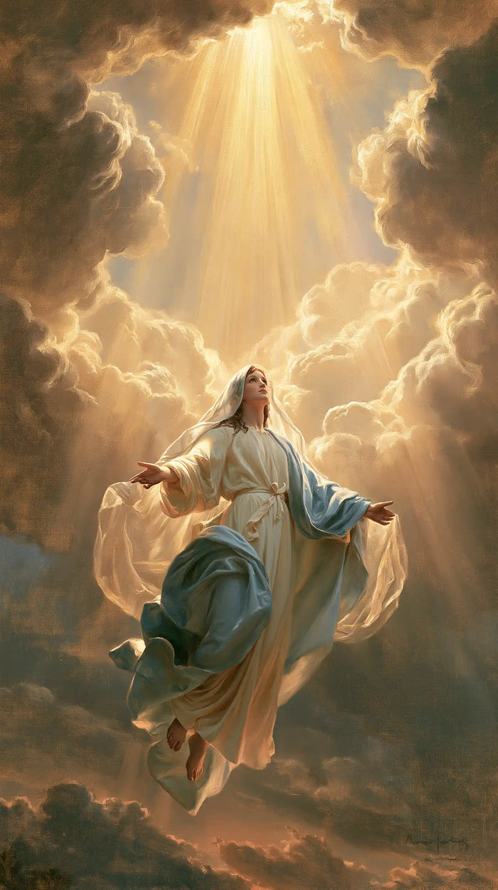 The Assumption of Mary - The Open Heaven · Portrait n° 2