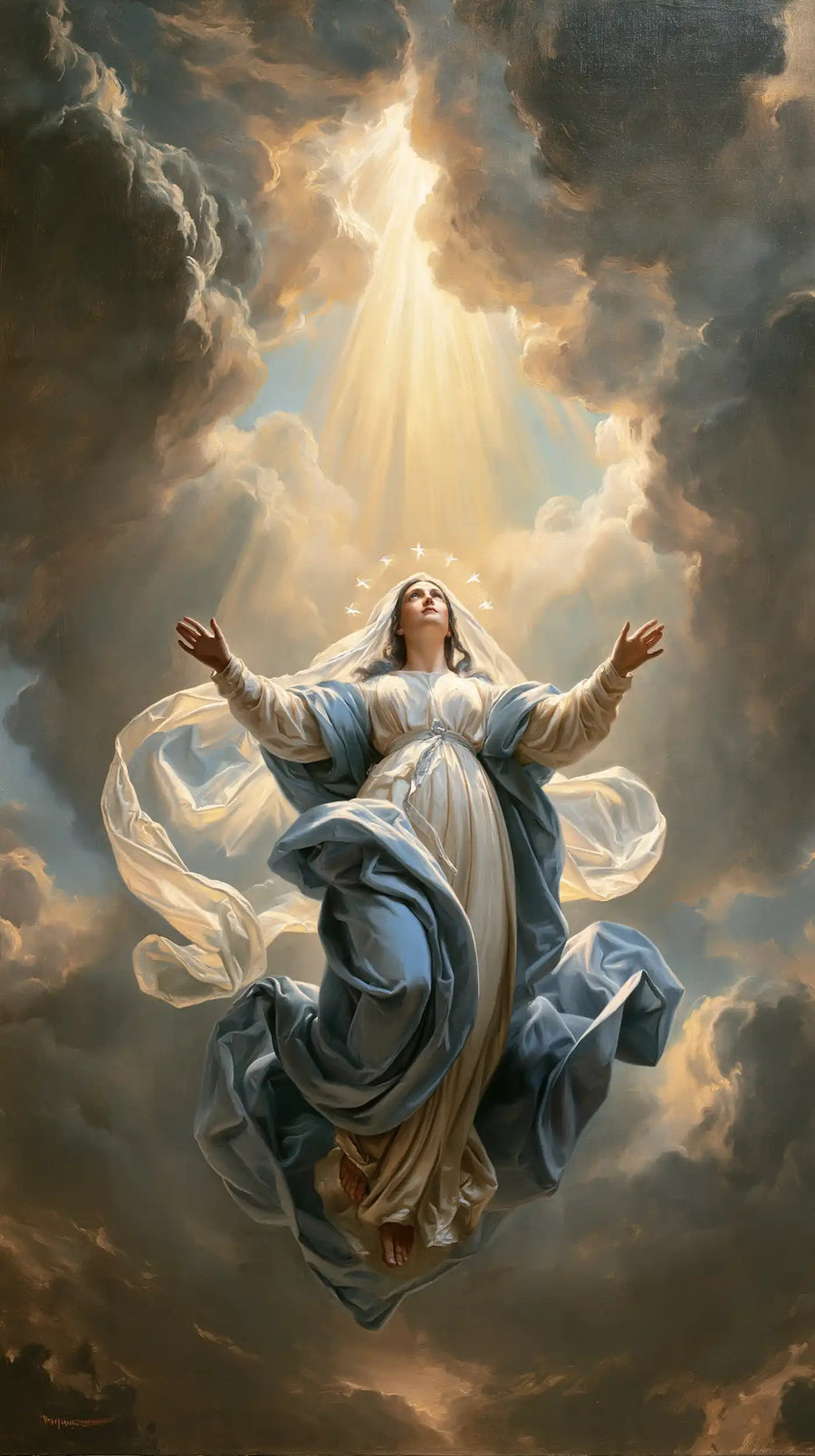The Assumption of Mary - The Open Heaven · Portrait n° 4