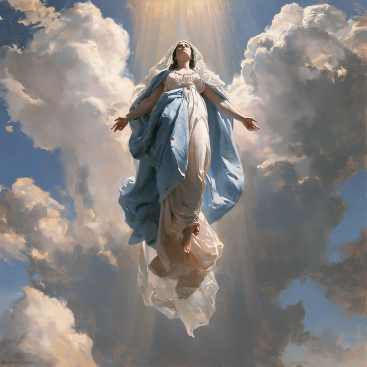 The Assumption of Mary - The Open Heaven · Square n° 2