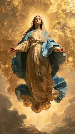 The Assumption of Mary — The Dawn-Coloured Robe