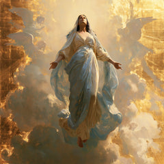The Assumption of Mary — Gold Parted by Cloud