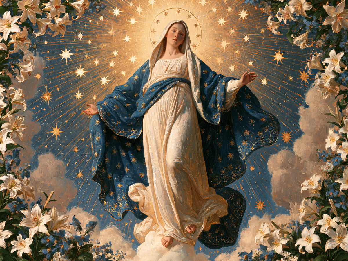 The Assumption of Mary — The Firmament Sewn with Flowers