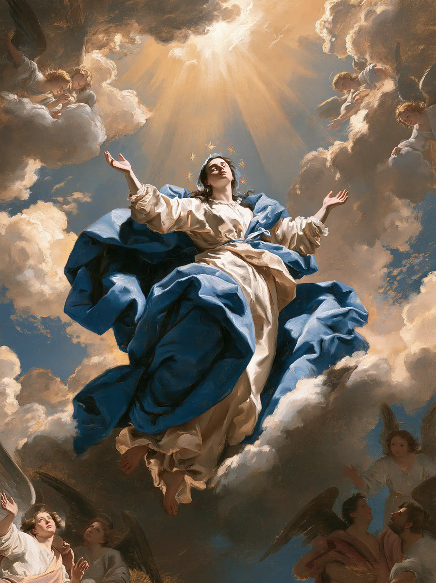 The Assumption of Mary - Theatrical Baroque · Portrait n° 9