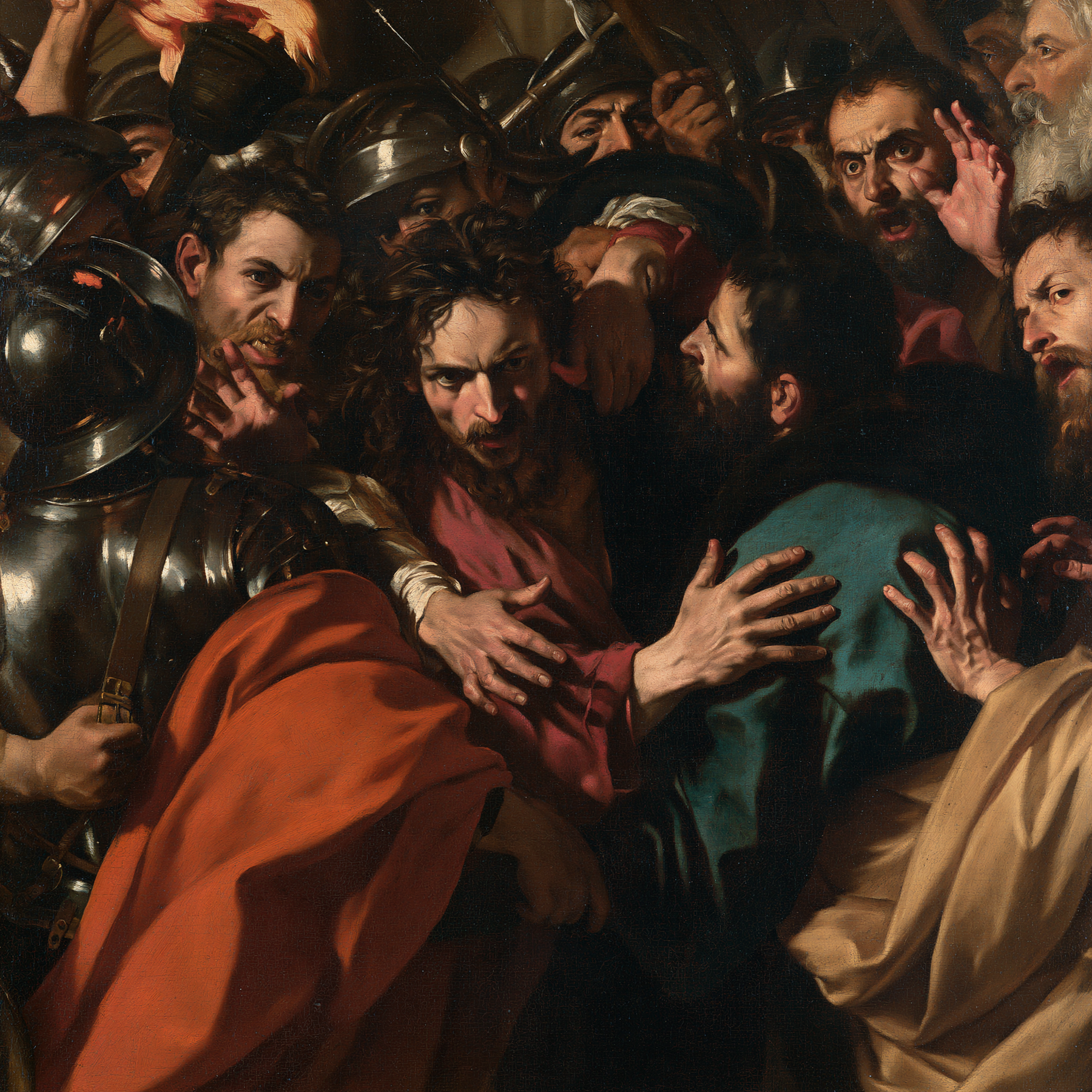 La Trahison de Judas — Baroque théâtral · Carré n° 2 — aperçu de la finition sélectionnée